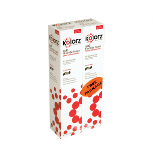 Kolorz Fluoride Foam Cherry Cheesecake 4.4oz 2/Pk