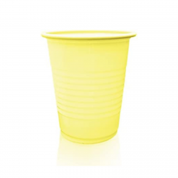 Plastic Cups 5oz. 1000/Cs Yellow - DC Dental