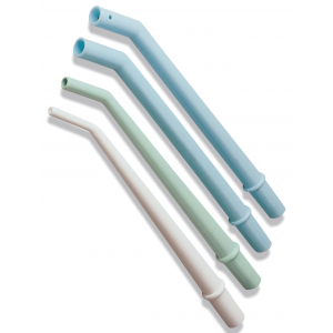 Surg-O-Vac Surgical Aspirator Tip Blue 3/8" Vented 25/Pk