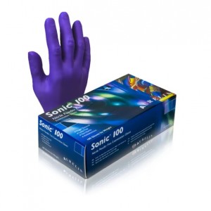 Aurelia SONIC 100 Nitrile Gloves Cobalt Blue 100/Box