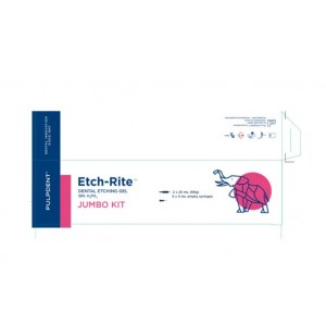 Etch-Rite Jumbo Syringe Kit 2-25mL Ea