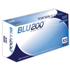 Nitrile Exam Gloves - BLU200 (Case of 10 Boxes)