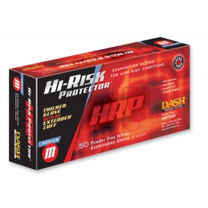 Hi-Risk Nitrile Exam Gloves (Case of 10 boxes)