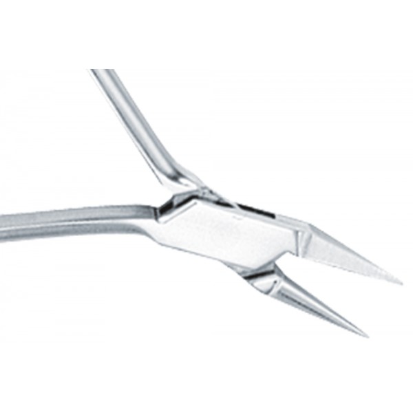 Adams Pliers Medium Premium-Line - Rectangular And One Smooth, Rounded Beak - 1 piece