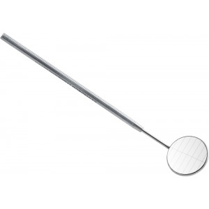 Dental Mirror With Reference Lines (Assembled), Lingual - 1 piece