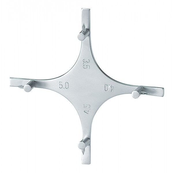 Bracket Positioning Gauge, With Metal Tips - 1 piece