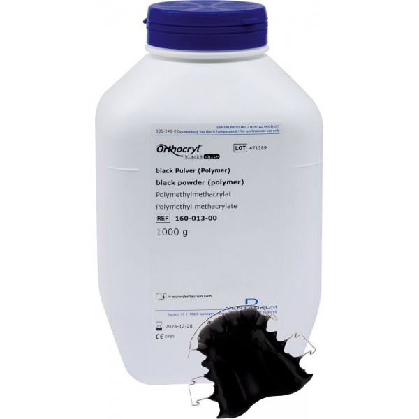 Orthocryl ® Black Powder - 1 kg