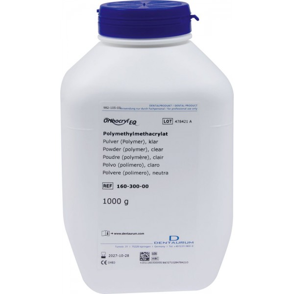 Orthocryl ® Eq Powder, Clear - 1 kg