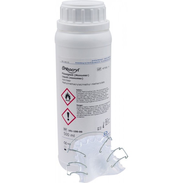 Orthocryl ® Liquid, Transparent Pink - 500 ml