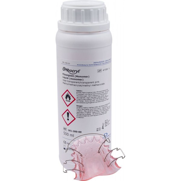 Orthocryl ® Liquid, Transparent Pink - 500 ml