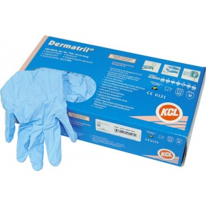 Dermatril ® Disposable Rubber Gloves - 100 pieces