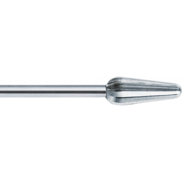 Burs For Acrylics, With Mill Toothing Cut, Straight - 1 piece