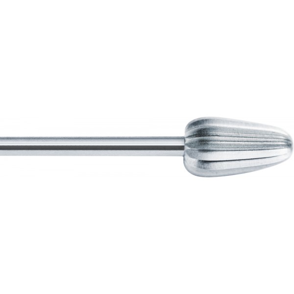 Burs For Acrylics, With Mill Toothing Cut, Straight - 1 piece