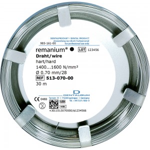 Remanium® Laboratory Coils, Round, Hard
