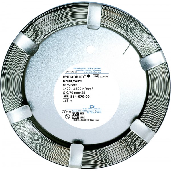 Remanium® Clinical Coils, Round, Hard
