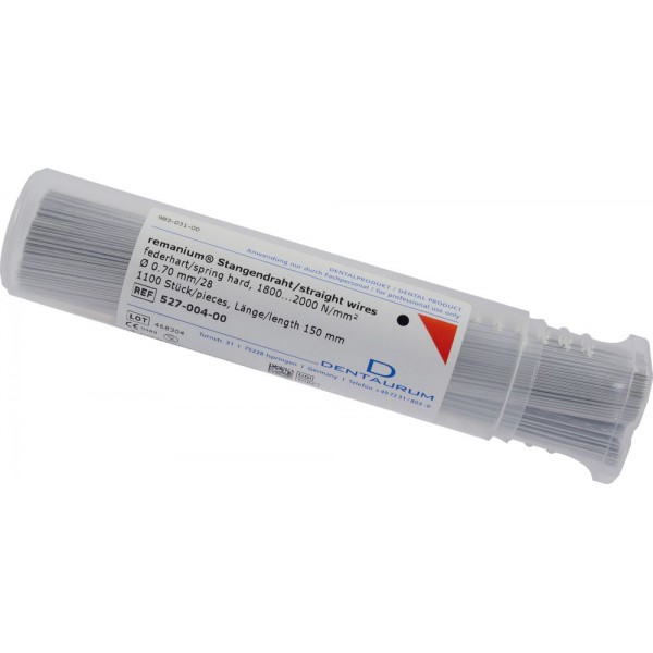 Remanium® Straight Wire, Round - Stainless Steel (Nickel Chromium)