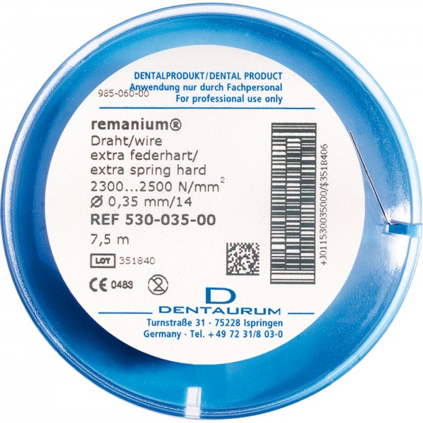 Remanium® Wire On Coils - 1 Piece