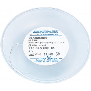 Dentaflex® Wire On Coils, Round, 6-Strand “co-axial”, Super Spring Hard - 1 piece