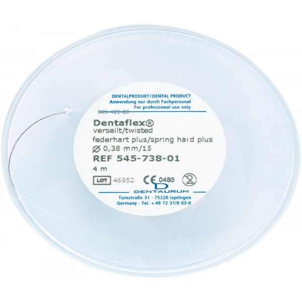 Dentaflex® Wire On Coils, Round, 3-Strand Twisted/6-Strand 'Co-Axial' - 1 piece