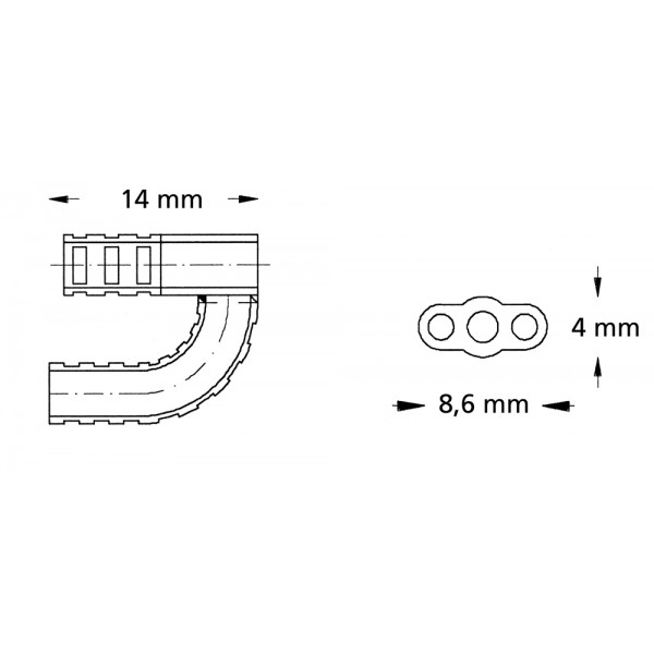 Expansion Screw For Progenia Activator Acc. To Weise, Stainless Steel - 1 piece