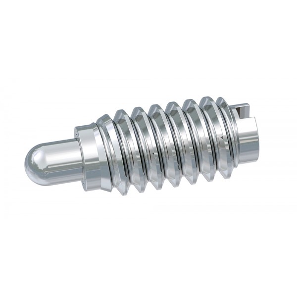 Piston Spring Screws, Stainless Steel - 10 pieces