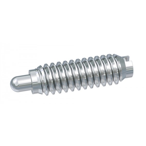 Piston Spring Screws, Stainless Steel - 10 pieces