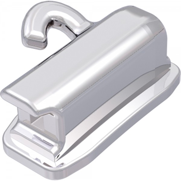 Ortho / Ortho-Cast - Standard-Metal-Tubes, Single Rectangular, W. Hooks, 0,47 X 0,63 Mm