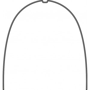 Rematitan® “Lite” Ideal Arches, Round, With Dimple