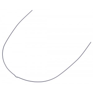 Rematitan® Sl Ideal Arches, Round, With Dimple - Nickel Titanium Arch(10 Pieces)