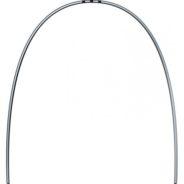 Equire Thermo-Active, Preformed Ideal Arches, Rectangular, Arch Form: American Style (10/pk)