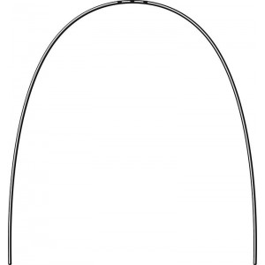 Equire Preformed Ideal Arches, Round, Arch Form: American Style, 0.40 Mm / 16