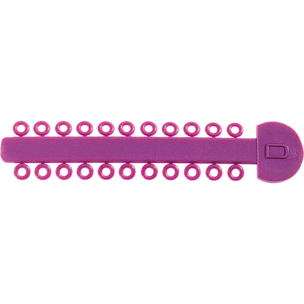 Dentalastics ® Personal Plastic Ligatures - 1 packet