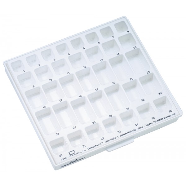 Trays With Lids And Inserts For Band Cabinet - Dentaform ® - 1 piece