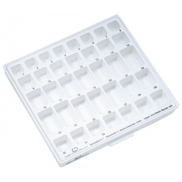 Trays With Lids And Inserts For Band Cabinet - Dentaform ® - 1 piece