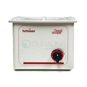 Tuttnauer 1 Gallon Clean & Simple Ultrasonic Cleaner w/Heater