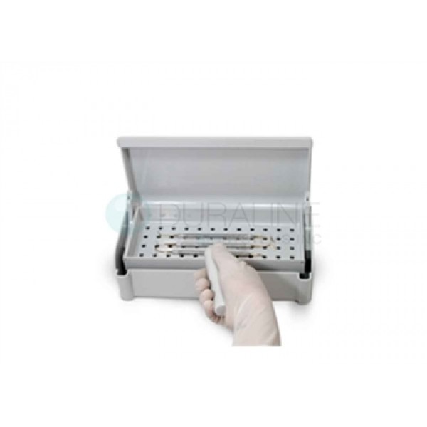 Self-Straining Instrument Soaking Tray - Infection Control