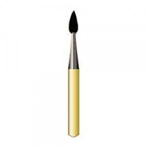 Flame/Needle Gold Trimming & Finishing Burs 5/pk