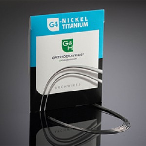 G4 Nickel Titanium Arch Wire – Round (25/pk)