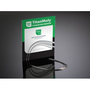TitanMoly™ Round Archwires - Titanium Molybdenum (10/pk)