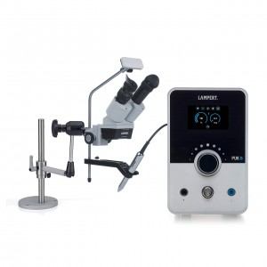 PUK 6 Welder with SMG5 Microscope, Articulating Arm and Flow Regulator