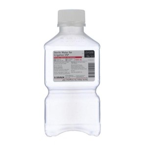 Water Irrigation Solution 1000mL Non-DEHP/Non-PVC Strl Plstc Inj Cntnr 16/Case