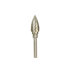 Fine Mini Diamond Cut Keystone Carbide Burs 3/8 Fine