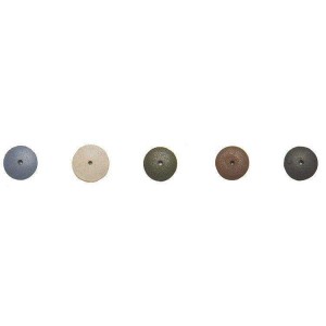 Knife Edge Rubber Wheels 7/8"