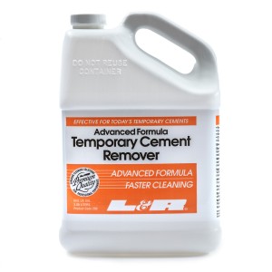 Advanced Formula Temporary Cement Remover - Gallon Bottle (4 bottles/Case)