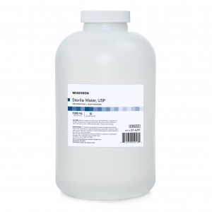 Irrigation Solution McKesson Sterile Water for Irrigation Not for Injection Bottle 1,000 mL