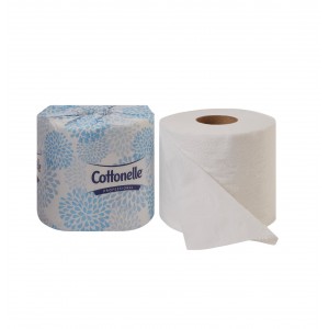 Toilet Tissue Kleenex® Cottonelle® Professional White 2-Ply Standard Size Cored Roll 451 Sheets 4 X 4 Inch (60rolls/case)