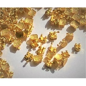 24K Gold Loose MBT .022 Brackets(ea)