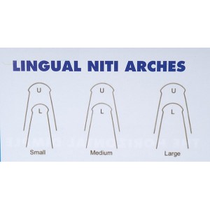 Rectangular - Lingual Arch Copper-TI(TH), 10/pk