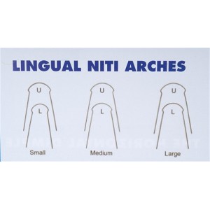 Round - Lingual Arch NiTi Thermal, 10/pk