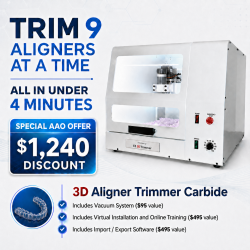 EASY 3D Aligner Trimmer Carbide - Motion View LLC